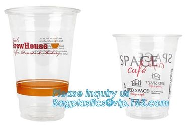 Cheap price pp material water clear disposable plastic cup,reusable customize drink water pp plastic cup bagease package supplier