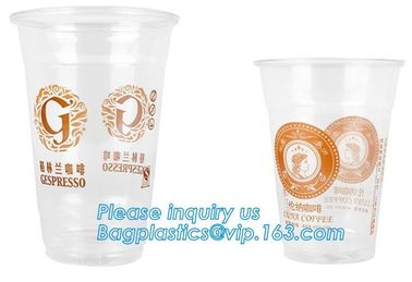 Cheap price pp material water clear disposable plastic cup,reusable customize drink water pp plastic cup bagease package supplier