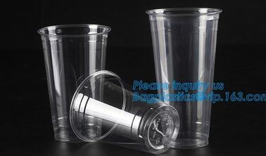 Amazon Hot Selling 9 oz Gold Rimmed Clear Plastic Tumblers Plastic Cups Fancy Disposable Wedding Cups bagplastics bageas supplier