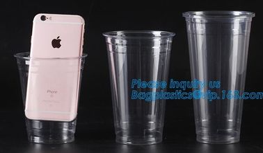 Amazon Hot Selling 9 oz Gold Rimmed Clear Plastic Tumblers Plastic Cups Fancy Disposable Wedding Cups bagplastics bageas supplier