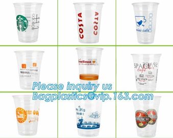 Amazon Hot Selling 9 oz Gold Rimmed Clear Plastic Tumblers Plastic Cups Fancy Disposable Wedding Cups bagplastics bageas supplier