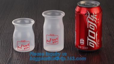 Food Packaging Disposable Various PP Yougurt Cup,flexo printing for frozen yogurt yougurt cup,Plastic Yougurt Cup With C supplier