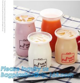 Food Packaging Disposable Various PP Yougurt Cup,flexo printing for frozen yogurt yougurt cup,Plastic Yougurt Cup With C supplier