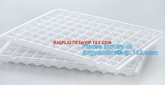 FDA Certified Silicone Mold Companion Cube Container Store Cool Beans Ice Tray Trays with Lid,ice cube tray container,Po supplier