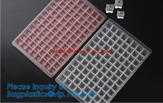 FDA Certified Silicone Mold Companion Cube Container Store Cool Beans Ice Tray Trays with Lid,ice cube tray container,Po supplier