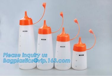 Food grade LDPE soft squeeze chili hot tomato sauce ketchup plastic bottles,16oz Food Grade Plastic Squeeze Sauce Bottle supplier