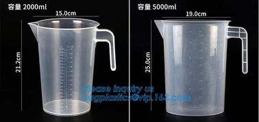 1L Clear measurement glass graduated cylinder jug for labor usage 200ml/400ml/900ml single wall water graduate measuring supplier