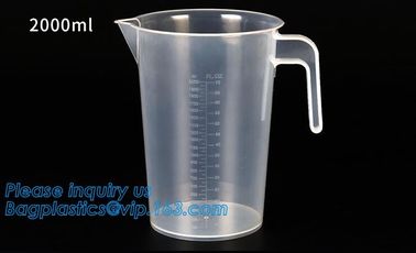 1L Clear measurement glass graduated cylinder jug for labor usage 200ml/400ml/900ml single wall water graduate measuring supplier