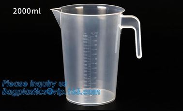 1L Clear measurement glass graduated cylinder jug for labor usage 200ml/400ml/900ml single wall water graduate measuring supplier