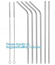 Reusable Stainless Steel Drink Straw,Reusable Drinking Straw 304 Stainless Steel Metal Straws,Stainless Steel Metal Drin supplier