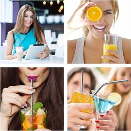 Stainless steel rainbow colored metal straws for drinking,FDA Approved Folding Drinking Metal Stainless Steel Collapsibl supplier