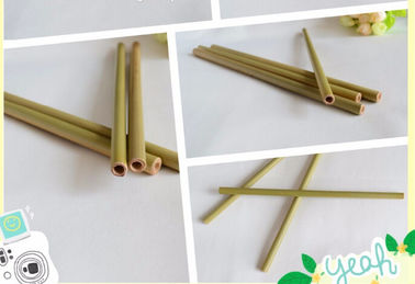 Eco Friendly Factory Directly Sales Customized Logo Bamboo Straw With Brush 100 % Natural Bamboo Straw bagease bagpac supplier