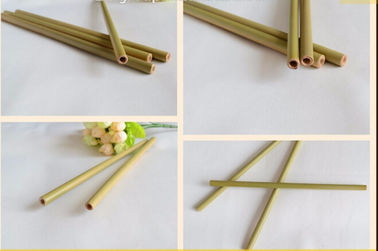 Eco Friendly Factory Directly Sales Customized Logo Bamboo Straw With Brush 100 % Natural Bamboo Straw bagease bagpac supplier