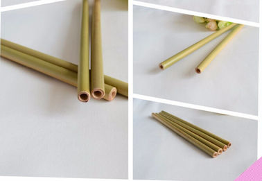 Organic Reusable Hand-Crafted Natural Eco Bamboo Drinking Straws,Natural Bamboo Drinking Straws with customized logo pac supplier