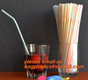 PP plastic red and white stripe straight drinking straw,manufacturer wholesale cheap custom disposable clear PP plastic supplier