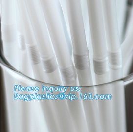 Custom PLA drinking straws Recycled Biodegradable drinking straws,Biodegradable Cornstarch Drinking Pla Straw 5*207mm Wi supplier