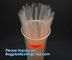 PLA drinking straws made of cornstarch, 100% biodegradable , protecting environment will substitute traditional polyprop supplier