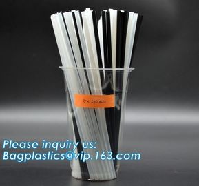 PLA drinking straws made of cornstarch, 100% biodegradable , protecting environment will substitute traditional polyprop supplier