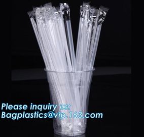 PLA Straws, disposable biodegradable PLA straw Individual Packed 100% Biodegradable PLA Straws,Compostable Biodegradable supplier