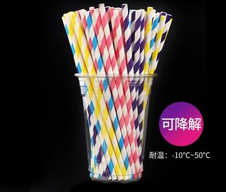 Hot sale biodegradable bar thick paper straw,biodegradable drinking bamboo design paper straws,Paper straw customized lo supplier