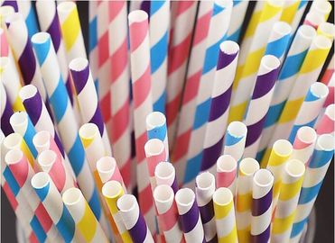 Hot sale biodegradable bar thick paper straw,biodegradable drinking bamboo design paper straws,Paper straw customized lo supplier