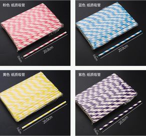 Hot sale biodegradable bar thick paper straw,biodegradable drinking bamboo design paper straws,Paper straw customized lo supplier