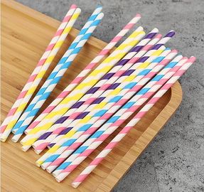 Food Grade Natural White Solid Color Drinking Paper Straw,High quality disposable eco paper straw,Straw Disposable Biode supplier