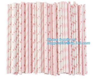 bulk colorful disposable wholesale drinking biodegradable paper straw,food grade paper straw disposable biodegradable pa supplier