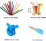 Eco Friendly Collapsible Silicone Drinking Cups With Straw Reusable Biodegradable Straw,Anti-Cutting Mouth Flexible Sili supplier
