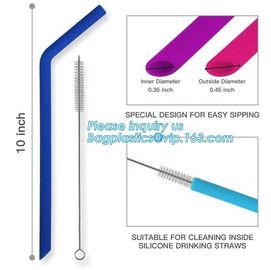 reusable drinking straws individual wrapped drinking straws silicone funny drinking straws,BPA Free Soft Reusable Drinki supplier