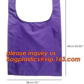 recyclable PP non woven folding shopping bag, eco polyester tote bag,600 denier polyester tote bag manufacturer and expo supplier