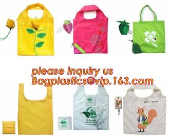 Wholesale cheap nice design full print 210d polyester foldable shopping bag/t shirt nylon tote bag,Eco-friendly custom d supplier