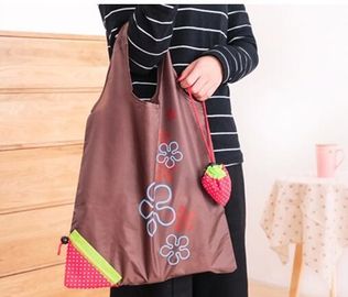 Nylon foldable shopping bag,reusable folding polyester shopping bag,Fashion cheap promotional eco friendly waterproof 21 supplier