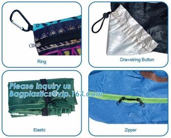 German Supermarket Recycling Polyester Foldable Shopping Bag Foldaway Recycle Polyester Bag,polyester/ nylon draw string supplier