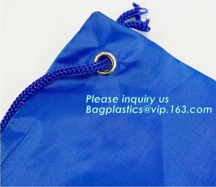 Promotional Sports Gym Sack Polyester Drawstring Bag With Logo Printed,pouch design sublimation printing polyester shopp supplier