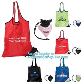 factory custom reusable 190t folding ball shaped foldable grocery nylon polyester shopping bag polyester bag promotion c supplier