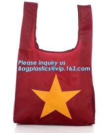 Custom Gift Promotional 210D 420D Polyester 190T Nylon Small Drawstring Bag,Reusable Polyester Foldable Grocery Shopping supplier