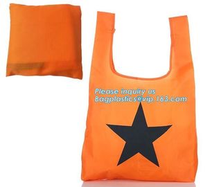 Custom Gift Promotional 210D 420D Polyester 190T Nylon Small Drawstring Bag,Reusable Polyester Foldable Grocery Shopping supplier