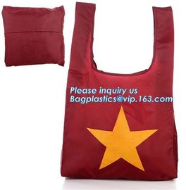 Custom Gift Promotional 210D 420D Polyester 190T Nylon Small Drawstring Bag,Reusable Polyester Foldable Grocery Shopping supplier