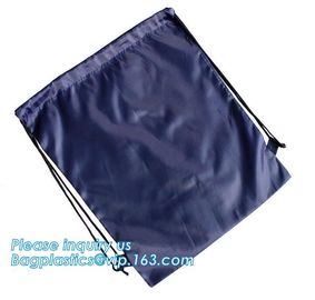 New recycled pp woven bag custom foldable polyester shopping bags,Hot Sales Gym Bag Drawstring 210d Polyester Drawstring supplier