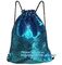 Premium Mesh Beach Bag Drawstring Beach Bag Net String Backpack,Shine Strapping School Backpack For Teenage Girl bagplastics supplier