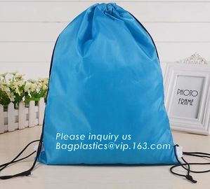 Cheap Custom Wholesale Promotion Canvas Cotton Drawstring Bag, Waterproof Mini Nylon Polyester Drawstring Bag bagplastic supplier