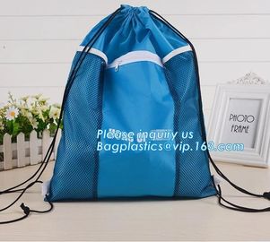 Cheap Custom Wholesale Promotion Canvas Cotton Drawstring Bag, Waterproof Mini Nylon Polyester Drawstring Bag bagplastic supplier