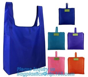 Factory Price Fast Delivery Polyester Folding Tote Waterproof Fruit Strawberry Nylon Foldable Shopping Bag / folding supplier