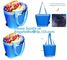 promotional 16 cans insulated cooler tote bag outdoor picnic lunch freezable bag for camping beach travel bags, bagplast supplier