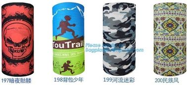 promotion multifunctional headwear bandana,Seamless Custom Logo Neck Scarf Tube 100% Polyester Microfiber Bandana BAGEAS supplier