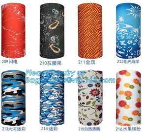 promotion multifunctional headwear bandana,Seamless Custom Logo Neck Scarf Tube 100% Polyester Microfiber Bandana BAGEAS supplier