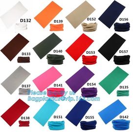 custom colorful seamless multifunctional bandana,Bespoke multifunctional seamless tube sun protection face mask scarf ba supplier