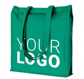 Promotional Standard Size Logo Printed Custom Organic Calico Cotton Canvas Tote Bag,Tote Shopping Bag, Canvas Bag,Cotton supplier