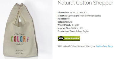 promotional eco friendly standard size cotton tote bag,drawstring cotton bag, custom logo printing drawstring organic co supplier